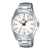 Casio EDIFICE EFV100D-7A Standard White Dial Stainless Steel Men's 100m Watch