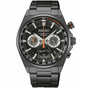 Seiko SSB399 Core Chronograph Quartz Black Dial Men's Watch SSB399P1