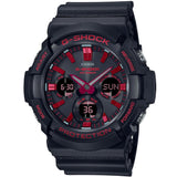 CASIO G-SHOCK GAS100BNR-1A Ignitie Red Line Tough Solar Sports Men's Watch