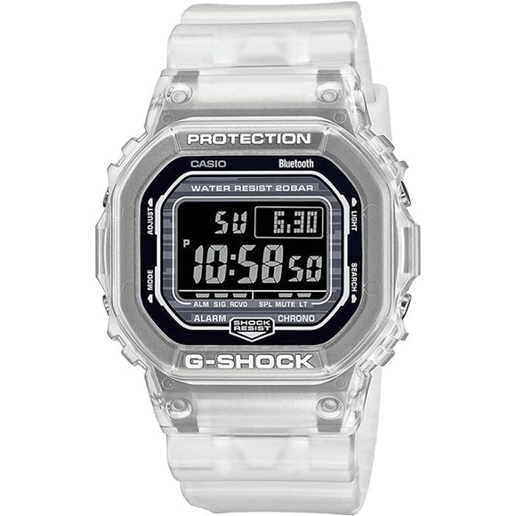 Casio G-SHOCK DWB5600G-7 Bluetooth Translucent Resin Digital 200m Men's Watch