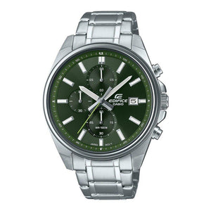 Casio EDIFICE EFV610D-3C Standard Chronograph Green Dial 100m Men's Watch
