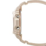 Casio BABY-G SHOCK BGD565-4 Pink Beige Slim Square Standard Digital Ladies Watch
