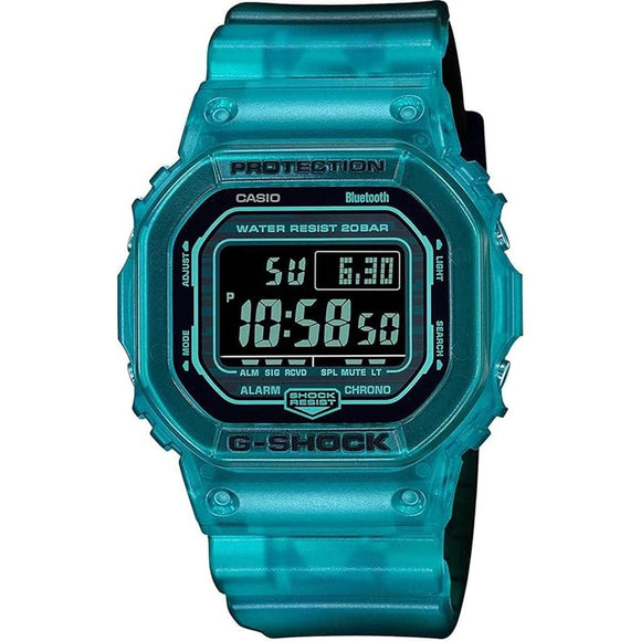 Casio G-SHOCK DWB5600G-2 Bluetooth Blue Black Resin Digital 200m Men's Watch